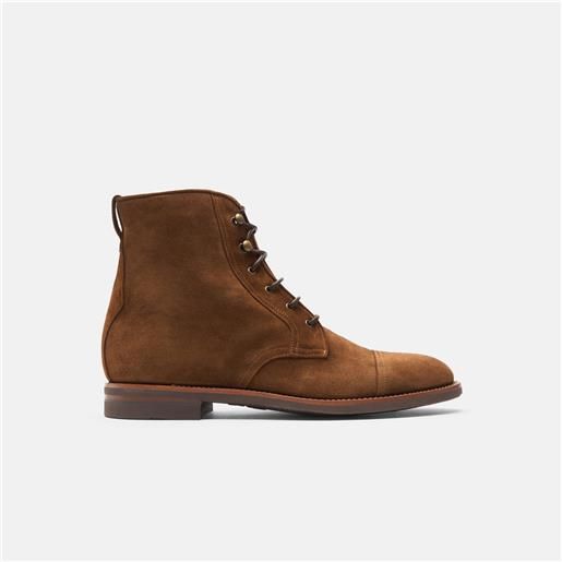 Scarosso paolo snuff marrone - camoscio