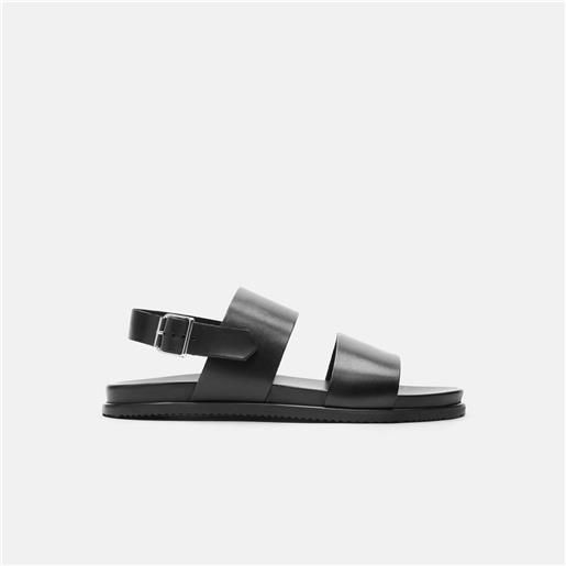 GARZON Scarpe Chiuse Uomo Nero Taglia 43: Pantofole Con Suola Antiscivolo E Interno Caldo In Pelo, Made In Spain - 5