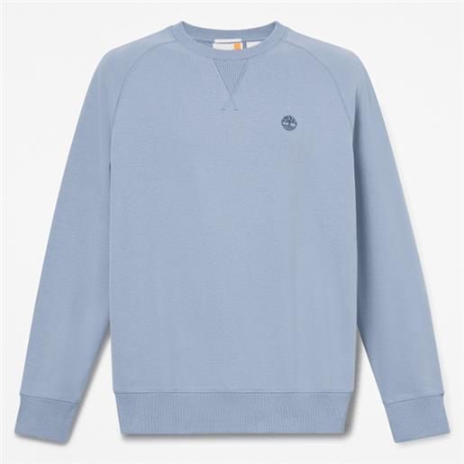 Timberland - felpa girocollo exeter river da uomo in blu, uomo, blu, taglia: l