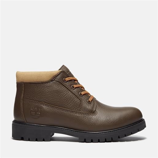 Stivali Uomo Impermeabili Chukka – Modello Caviglia, Nero, Taglie 39-42 (42/42.5 EU)