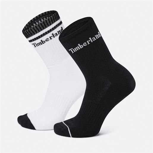 Timberland - due paia di calzettoni per scarpa da barca in blu scuro, blu, taglia: l