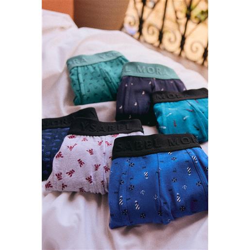 Confezione Da 8 Boxer Uomo In Cotone E Modal: Vestibilità Comoda, Fantasie Retrò E Divertenti, Taglie Dalla M Alla 8XL