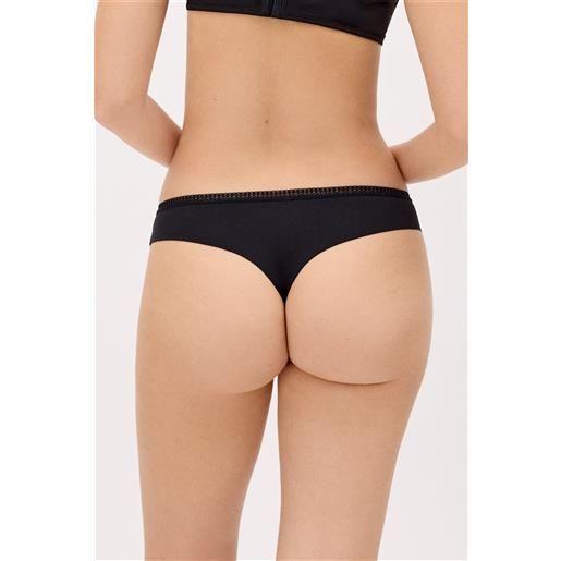 Perizoma Mestruale Assorbente In Pizzo - Biancheria Intima Donna A Prova Di Perdite, Riutilizzabile, Confezione Da 3, Taglia Media, Colore Nero