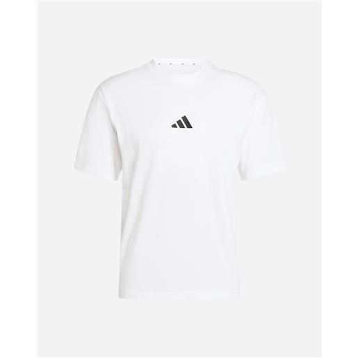 Adidas roma marathon m - t-shirt running - uomo - bianco