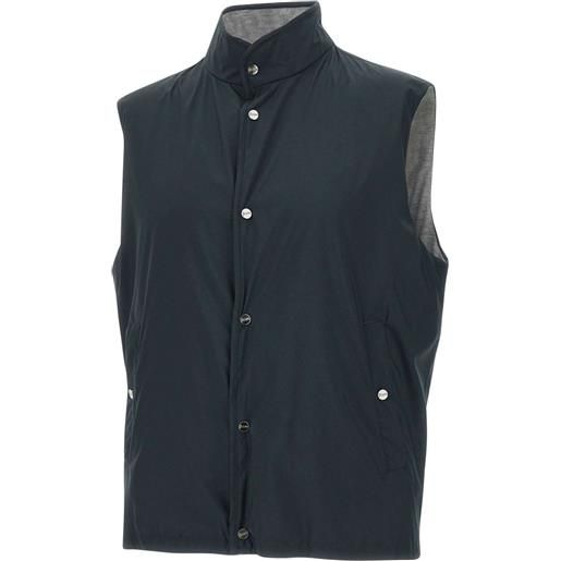 Herno gilet reversibile - blu