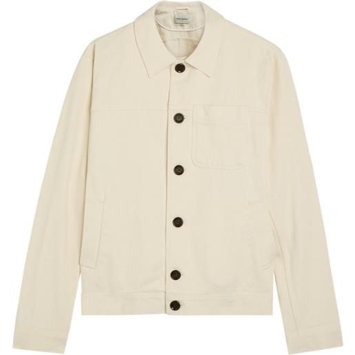 Oliver Spencer giacca denim buffalo - toni neutri