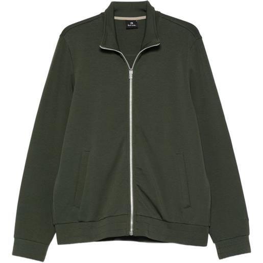 PS Paul Smith felpa con zip - verde