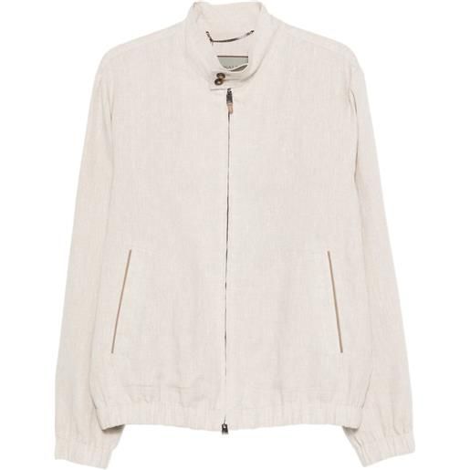 Canali giacca con zip - toni neutri