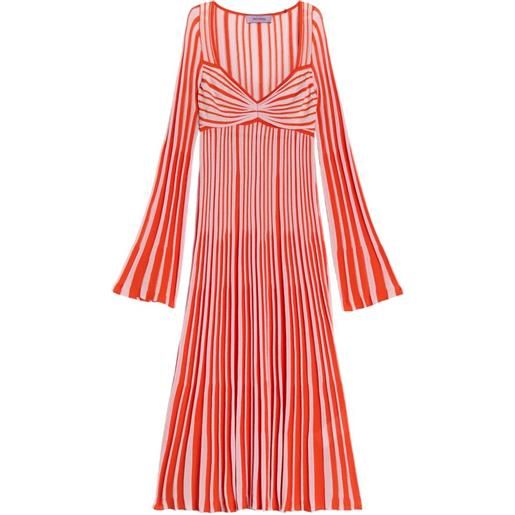 Maccapani abito terry - rosso
