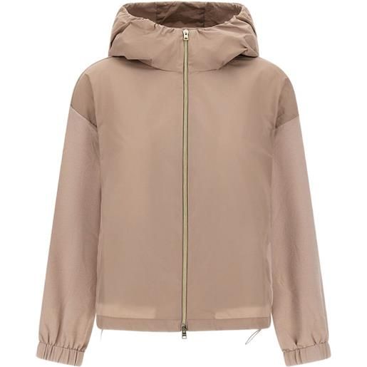 Herno giacca con cappuccio - rosa