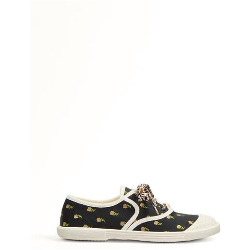 VALENTINO sneaker bay by bay in tessuto papier floral