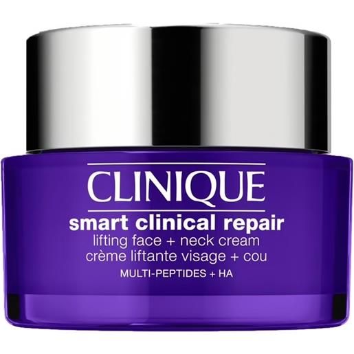 Clinique smart clinical repair crema rassodante per viso e collo, 50ml