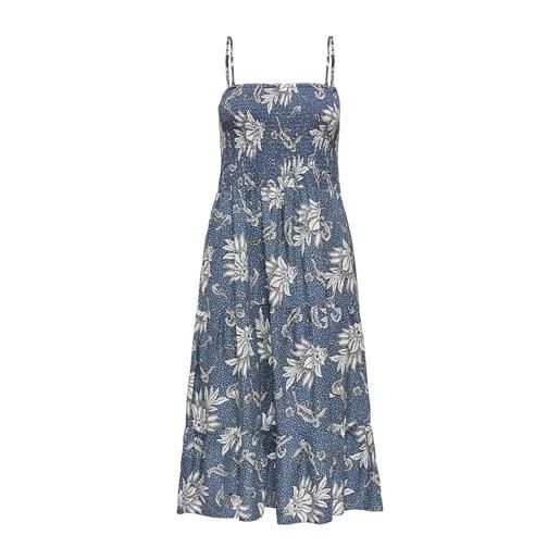 ONLY abito femminile onlzelina abito midi, vendimia índigo, l