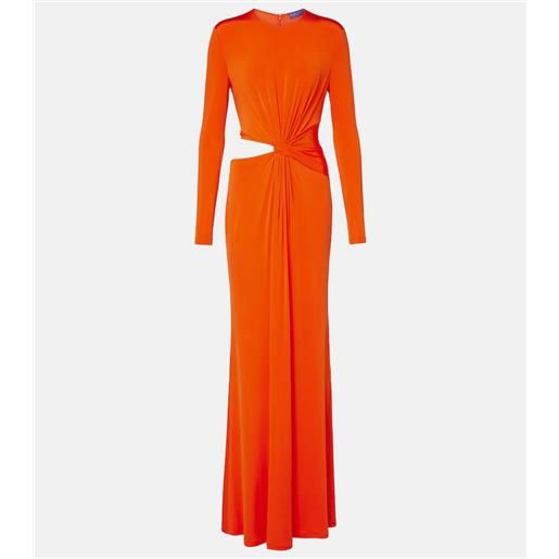 Ralph Lauren Collection abito lungo cut-out