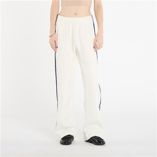 adidas Originals pantaoni da ginnastica adidas knit cassic track trousers off white