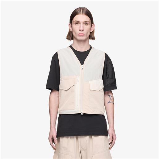 Y-3 gilet Y-3 aop nylon hort light brown