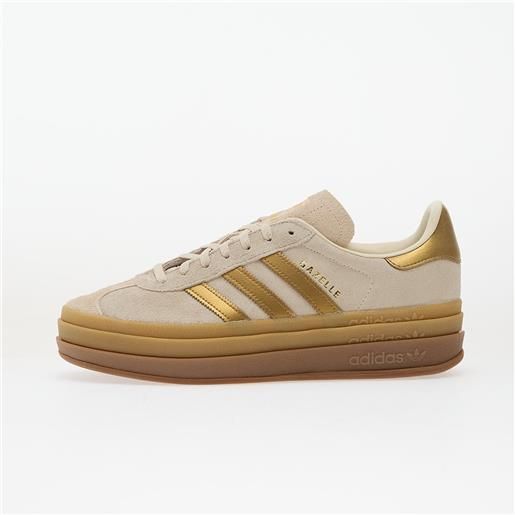 adidas gazelle silver green womens ADIDAS ORIGINALS Women's Gazelle Sneakers in Brown and Pink