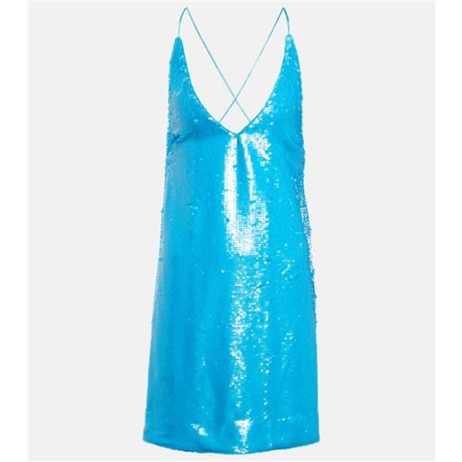 Ganni miniabito con paillettes