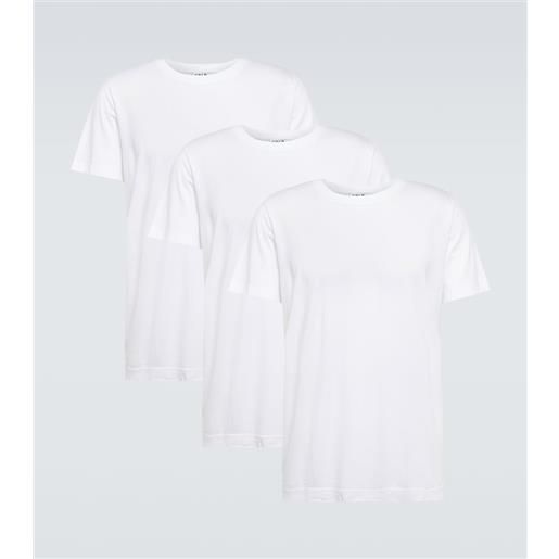 CDLP set di 3 t-shirt in jersey