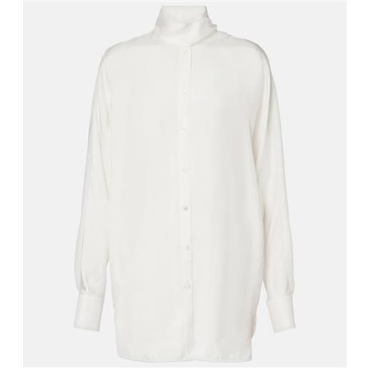 Ferragamo blusa con fiocco