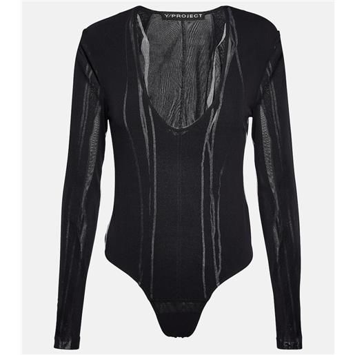 Y/Project exclusive to mytheresa - body con volant