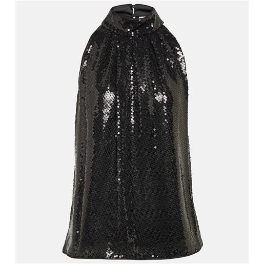 Diane von Furstenberg top dove con scollo allâamericana