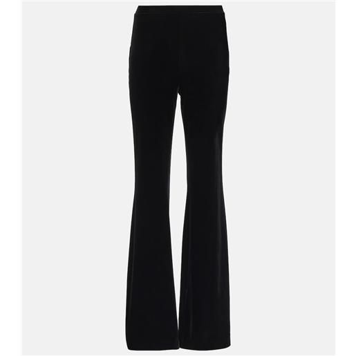 Diane von Furstenberg pantaloni ruthette a gamba larga