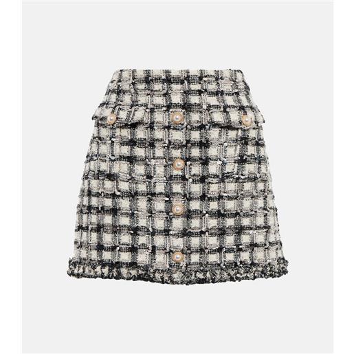 LoveShackFancy minigonna nate in tweed