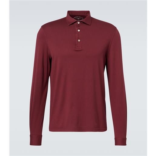 Fedeli polo zero in jersey di cotone