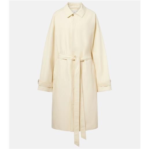 Calvin Klein Collection trench marisol in misto cotone