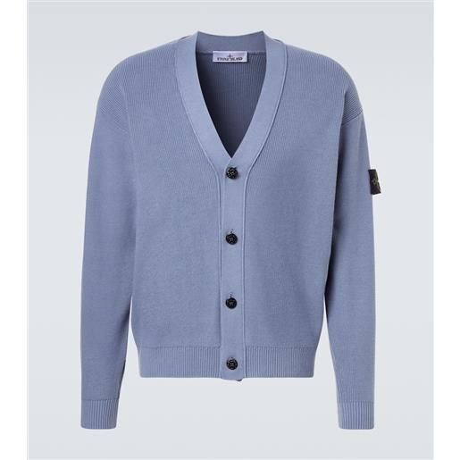 Stone Island cardigan compass in cotone