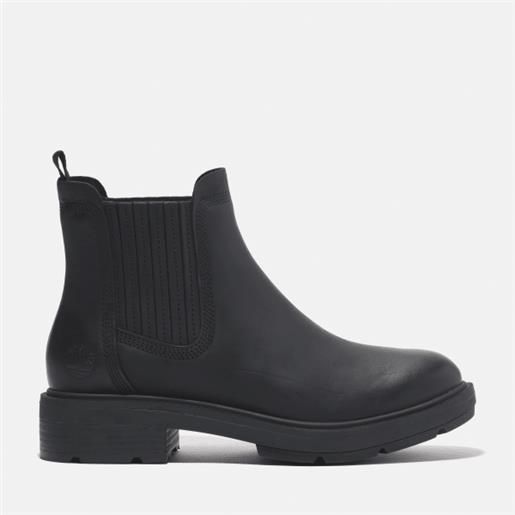 Stivaletti comfort neri da donna con tacco 6 cm P Soft