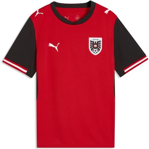 PUMA maglia home austria 2026 per ragazzi, accessori, rosso, 11-12y