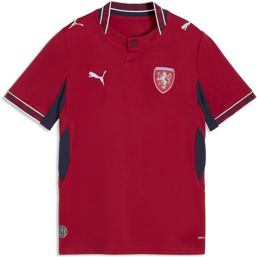 PUMA maglia home repubblica ceca 2026 per ragazzi, accessori, rosso, 15-16y