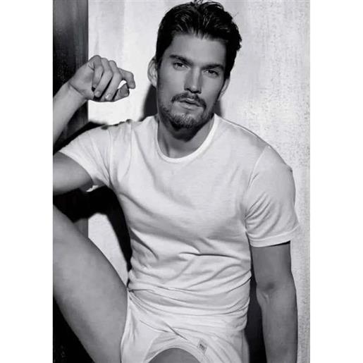 Coveri maxi maglia girocollo calibrata uomo Coveri 100% cotone et1100 maxi, nero