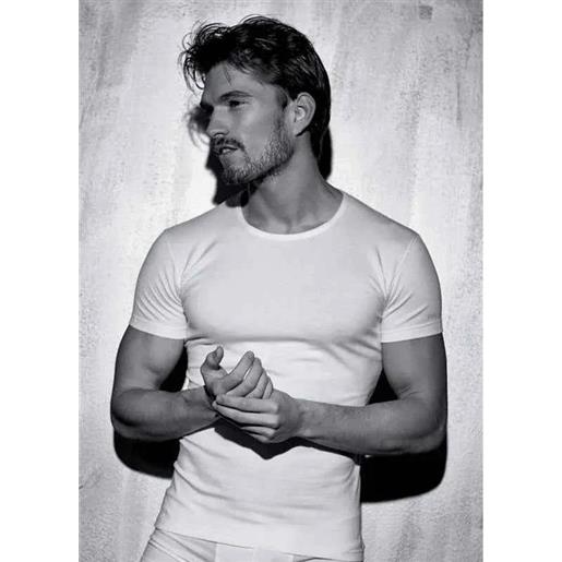 Coveri maglia uomo Coveri mezza manica girocollo bielastico et1000, grigio