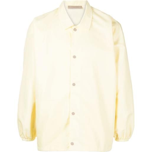 FEAR OF GOD ESSENTIALS giacca con applicazione - giallo