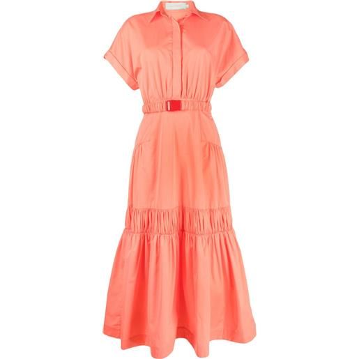 Silvia Tcherassi chemisier kareli con cintura - rosa