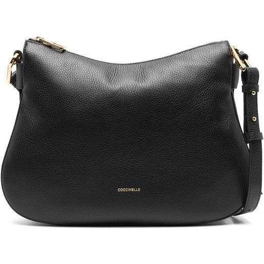 Coccinelle borsa a tracolla magie media - nero
