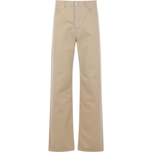 JW Anderson jeans dritti - toni neutri