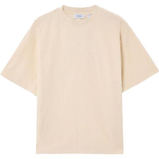 Off-White t-shirt con stampa - toni neutri