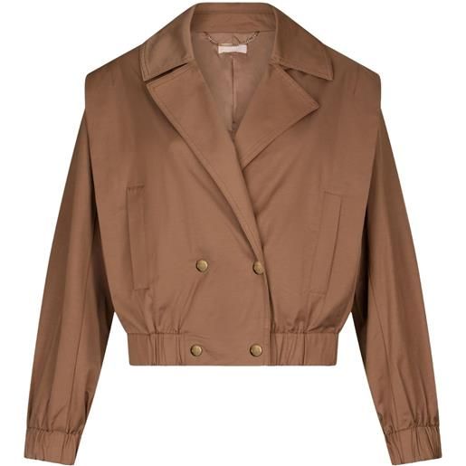 LIU JO giacca doppiopetto - marrone