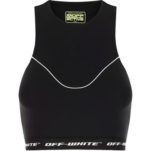 Off-White top corto - nero