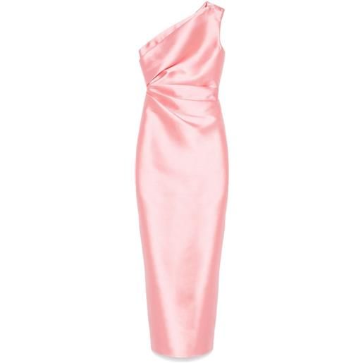 Solace London abito kira lungo - rosa