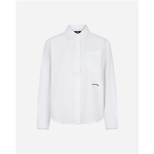 Converse oxford cotton w - camicia - donna - bianco
