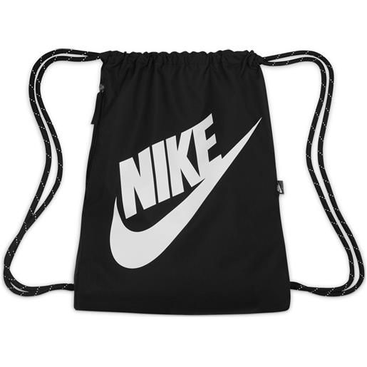 Nike gymsack heritage drawstring black