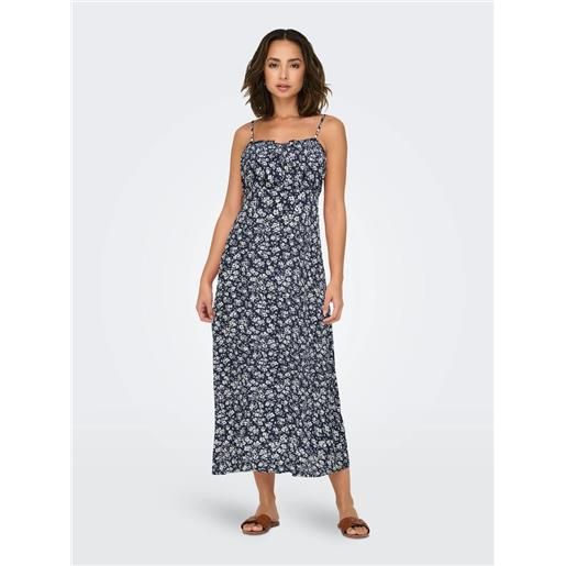 Only vestito onlnelly midi blu/night sky