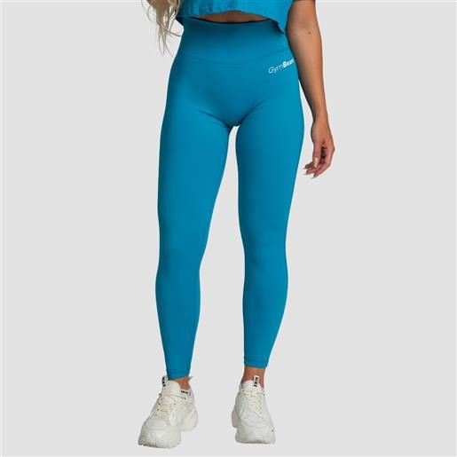 GymBeam leggings a vita alta da donna limitless aquamarine m
