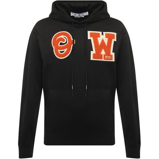 Off-white hooded logo sweatshirt