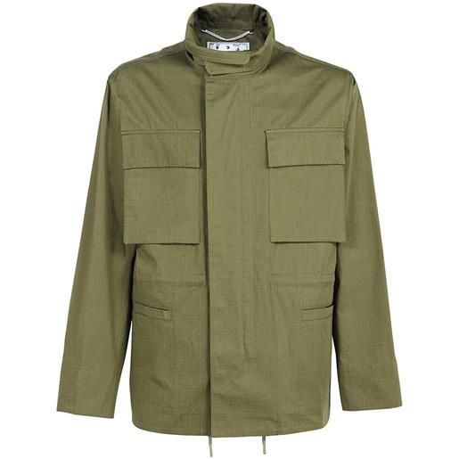 Off-white arrow field cotton jacket